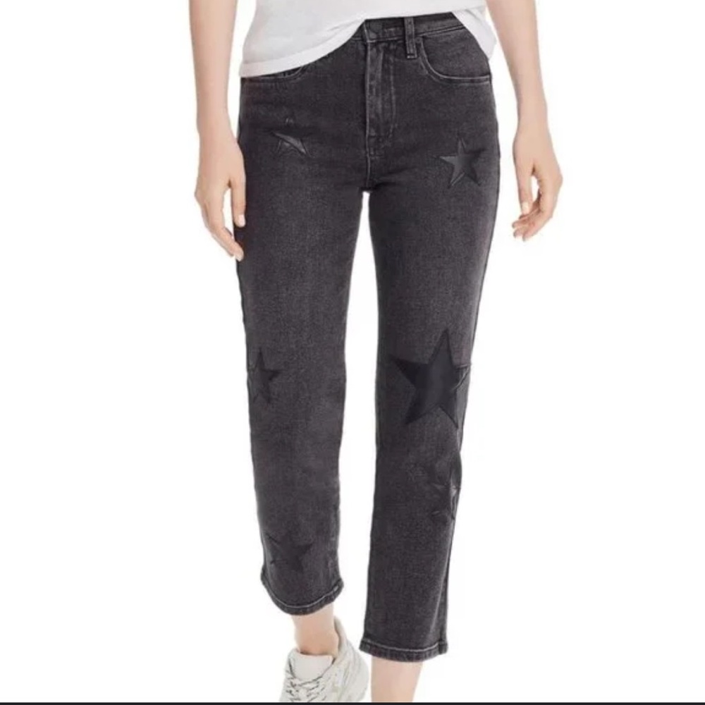 Blank NYC Madison Cropped Star Jeans